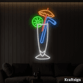 thumbnail image 3 of Craftnamesign Cocktail Neon Sign, Beach Club Decor, Cocktail LED Signs, 3 of 4