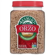 RiceSelect Whole Wheat Orzo Rice-Shaped Pasta, Non-GMO, Vegan, 1.66 Pound (Pack of 1)