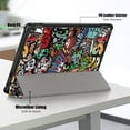 thumbnail image 5 of Dteck for All-New Amazon Kindle Fire HD 10 Tablet Case (13th Generation, 2023 Release) 10.1", Slim Lightweight Hard Shell Stand Cover with Auto Wake/Sleep,Graffiti, 5 of 8