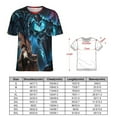 thumbnail image 2 of Solo Leveling Womens T-Shirt Round Neck Short Sleeve Tee Shirts Summer Breathable Tops Blouse 5XL, 2 of 8