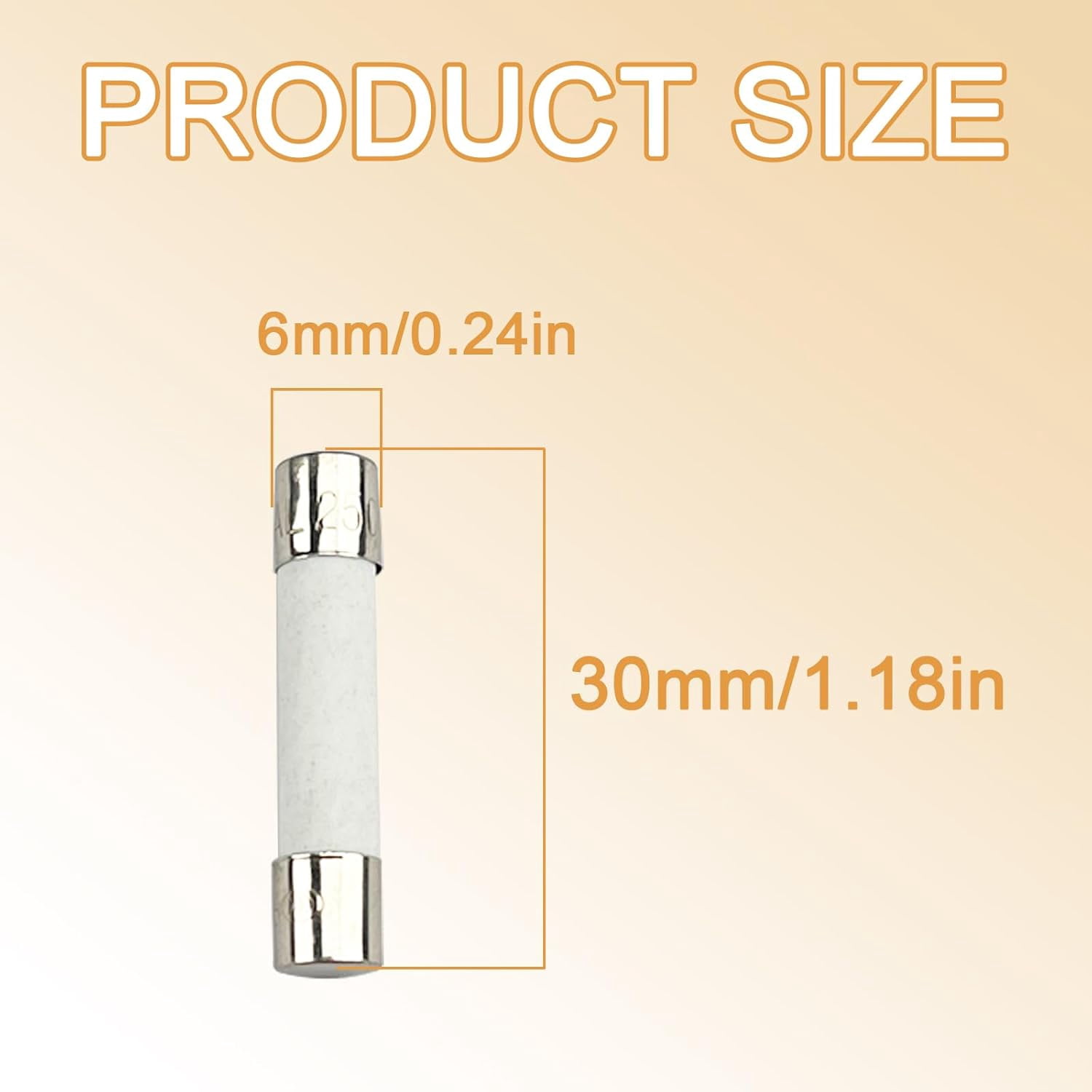 5-Pack Compatible with Dryer Thermal Fuse 125V 20A for Sonya & Panda 4kg 6kg Portable Dryers, Fits PAN40SF PAN60SF PAN760SF SYD-60E, Replacement Mini Clothes Dryers