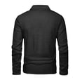 thumbnail image 6 of Vetsdori Sweatshirt Tshirts for Men Winter Long Sleeve Pullover Outdoor Casual Travel Plain Mens Tops Button up, 6 of 9