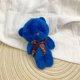 thumbnail image 3 of 30pcs New 21Color Mini Bear Plush Doll Keychain 12cm Cute Colorful Bear Animal Stuffed Toys For Girl Bag Pendant Children Gifts, 3 of 5