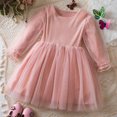 thumbnail image 2 of LUOGENLI Dresses Girls Christmas Dresses Size 7 Fancy Toddler Children Girls Long Sleeve Point Prints Dresses Dress Clothes Girls Christmas Dresses 10-12 Casual 6-7 Years, 2 of 4