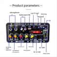 thumbnail image 3 of Amplifier Board with Optical Audio Bluetooth AMP USB FM Radio TF Player DIY Audio Subwoofer for Home Car(EU Plug), 3 of 5
