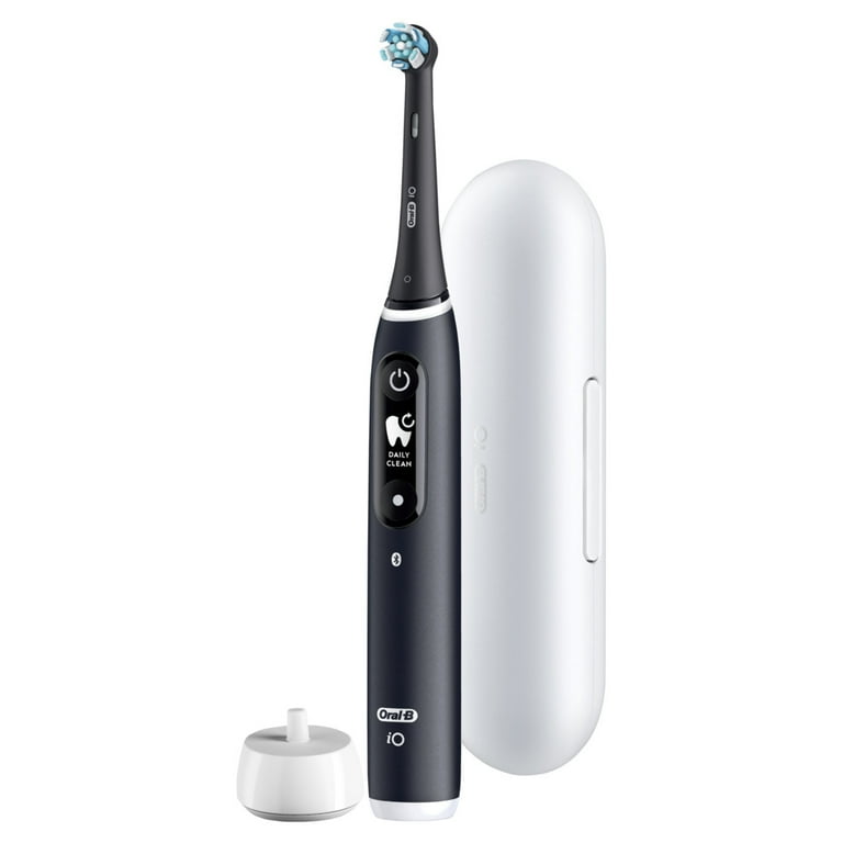 Oral-B iO Series 6s 本体 ブラックラバ Oral-B iO Series 6 Powered Electric Toothbrush, Black Lava, with 1