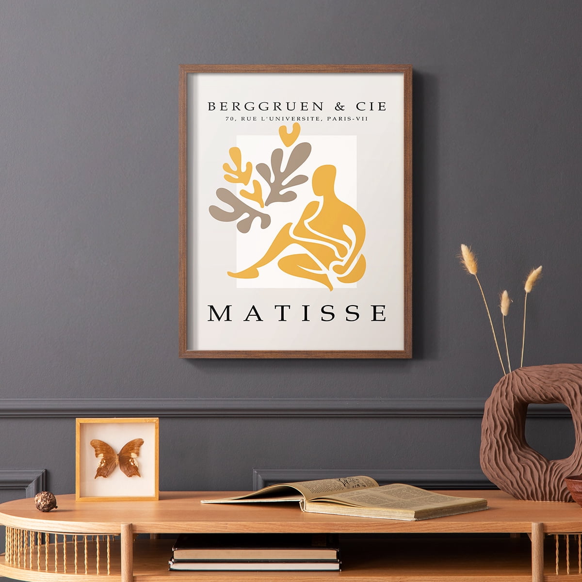Matisse LIV Framed Print - Solid Wood