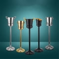 thumbnail image 3 of Ice Bucket With Stand Stainless Steel Ice Cube Container For Wine Beer KTV Club Bar Bbq Party Wedding, 3 of 3
