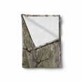thumbnail image 2 of Woodland Soft Flannel Fleece Throw Blanket, Twig Branches and Fall Leaves Pattern Nature Forest Art Illustration, Cozy Plush for Indoor and Outdoor Use, 60" x 80", Sepia and Pale Brown, by Ambesonne, 2 of 6