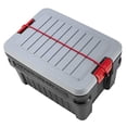 thumbnail image 3 of Rubbermaid 24 Gallon ActionPacker Storage Container Box - Black/Grey, 3 of 6