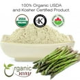 thumbnail image 4 of Organic Way Shatavari Powder (Asparagus racemosus) - Organic & Kosher Certified | Raw, Vegan, Non GMO & Gluten Free | USDA Certified | Origin - India (1LBS / 16Oz), 4 of 8