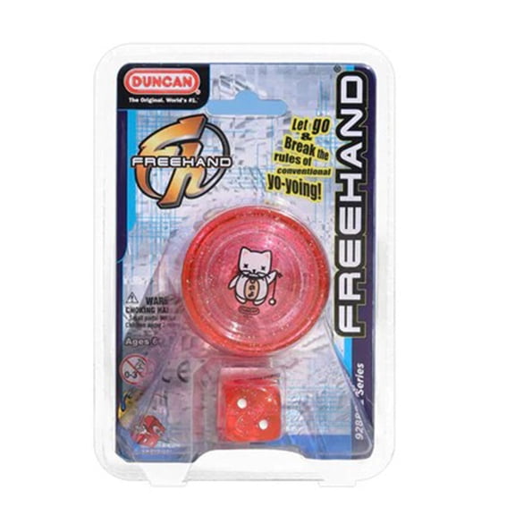 Duncan Freehand ONE Yo-Yo - Iconic Butterfly Shape - Polycarbonate YoYo (Nekyo Pink Glitter)