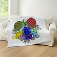 thumbnail image 4 of CafePress - Dinosaur Easter Eggs Throw Blanket - Soft Fleece Throw Blanket, 50"x60" for All Ages, 4 of 4