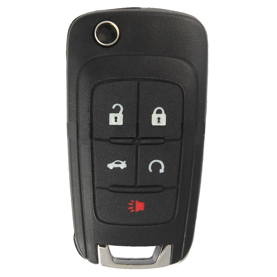 GMC Chevy Key Fob Keyless Entry Remote Flip Shell Case & Pad fits Buick 