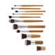 thumbnail image 3 of Brocha De Maquillaje, Juego De Brochas Cosméticas, De Bambú Completo De 11 Piezas Para Salón, 3 of 8