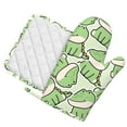 thumbnail image 2 of Disketp Cute Crocodile Oven Mitts And Potholders Bbq Gloves-Oven Mitts And Pot Holders With Recycled Infill Silicone Non-Slip Cooking Gloves For Cooking Baking Grilling, 2 of 9