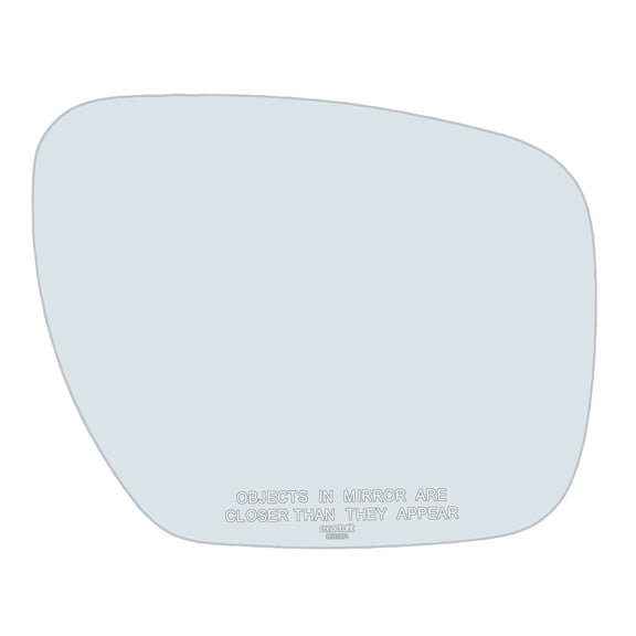 exactafit 8919R Passenger Side Mirror Glass Replacement Fits Mazda 06-15 5, 07-12 CX-7 07-09 CX-9 Right Hand 3m Adhesives