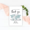 thumbnail image 3 of Koyal Wholesale Watercolor Destination Wedding Thank You Place Setting Cards for Table Reception, Dinner Plates, 56-Pack, 3 of 5