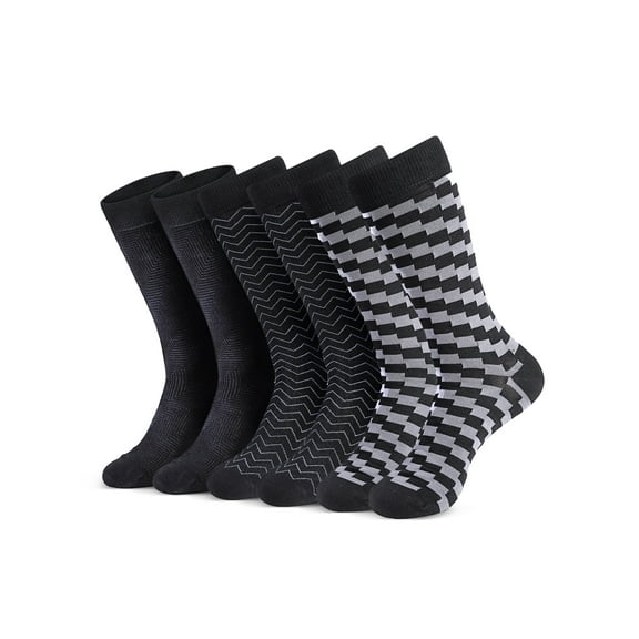 Morning Maroon Crew Socks 5 Pack