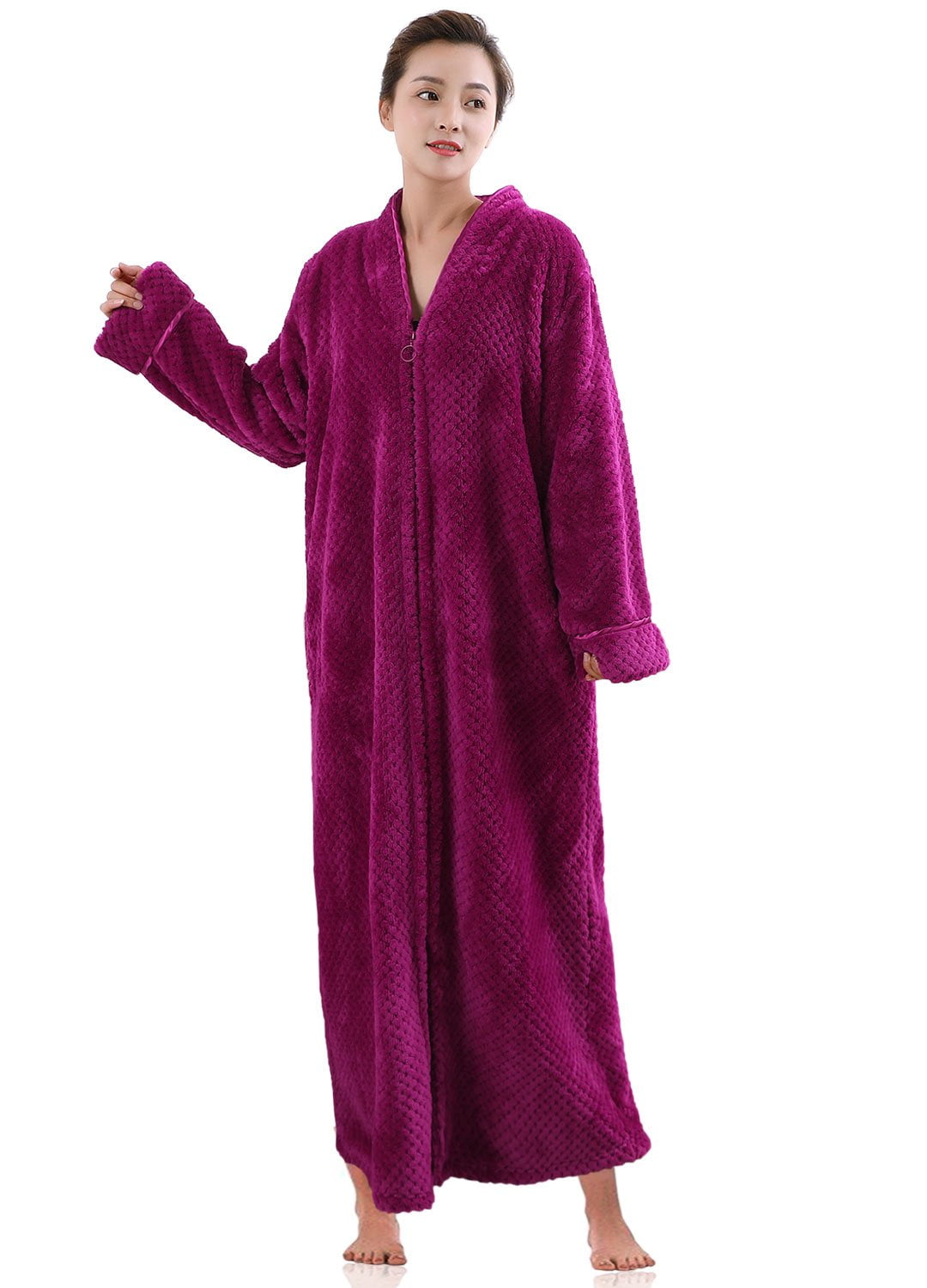 woolen bathrobe