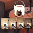 thumbnail image 3 of Cute Pet Portable Clock Lamp Home Intelligent Remote Control USB Charging Digital Display Alarm Clock Eye Protection Atmosphere Night Light, 3 of 4