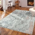 thumbnail image 3 of MDA Home Legacy Collection Abstract Gray Area Rug - 5'10 x 8'10, 3 of 5