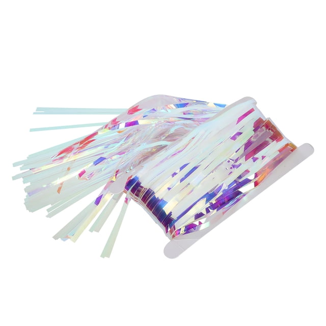 Rideau Coloré, 1 x 2M Métallisé M Frange Rideaux Toile de Fond Décoration de Rideaux Matériaux les Plus Fins