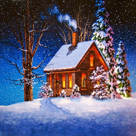 Fragranced Globe Candle CHRISTMAS COTTAGE FRAGRANCE OIL - 1 OZ - FOR CANDLE & SOAP MAKING BY VIRGINIA CANDLE SUPPLY ()