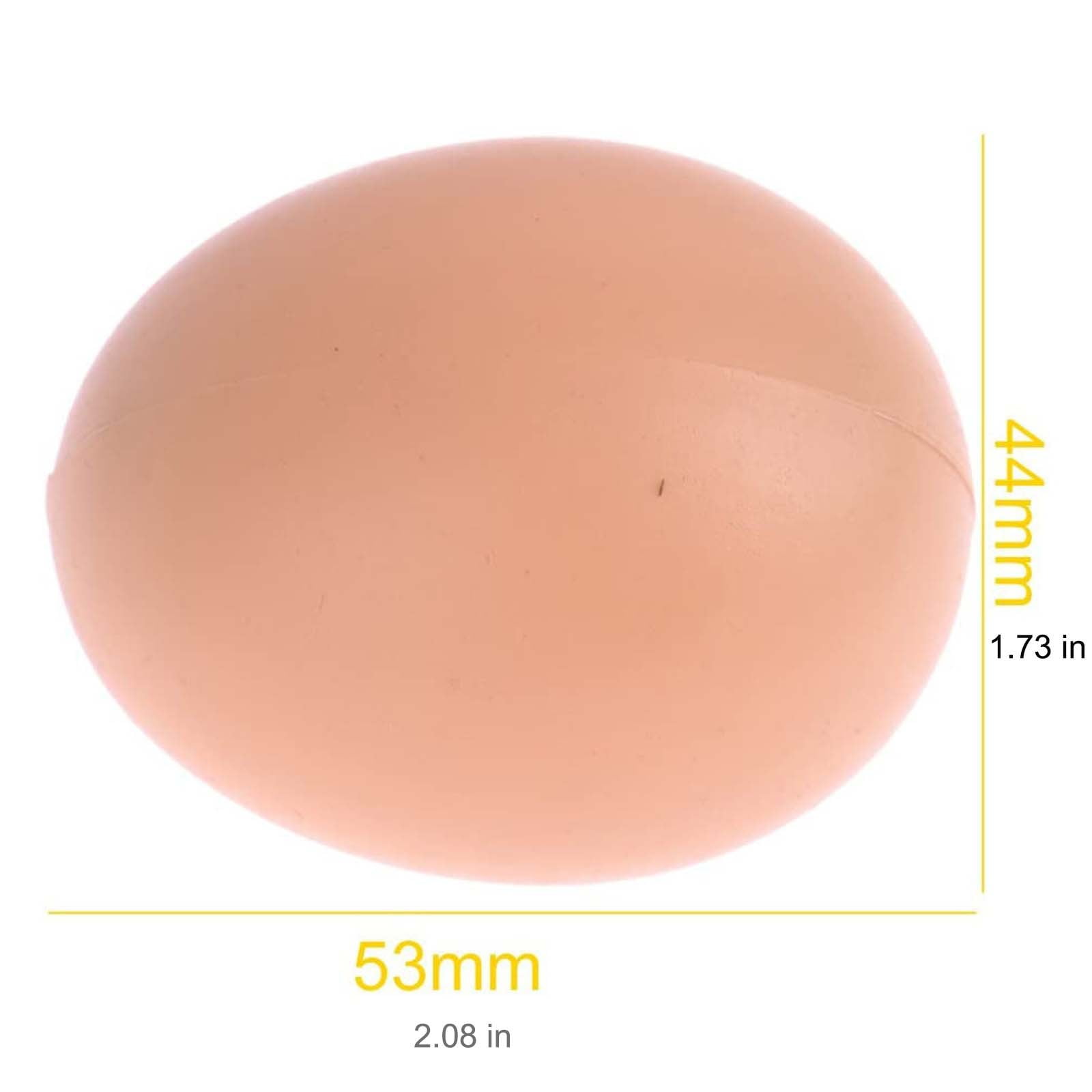 Cadorn 6PCS Plastic Eggs for Poultry Laying Assistance – Hen Nest Training Tools