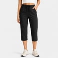 thumbnail image 3 of BUIGTTKLOP Womens Yoga Capri Pants with Pockets Summer Drawstring Capris Joggers Lounge Cropp Pants, 3 of 8