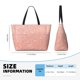thumbnail image 4 of Easygdp Rose Gold Glitter Bolsa de Viaje de Playa de Gran Capacidad, Bolsa Tote Perfecta para la Playa, Escapadas de Fin de Semana y Viajes, 4 of 7