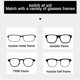 thumbnail image 5 of 4 Pc Glasses Clip, Sunglasses Clips, Overglasses, Polarised Clip On Sunglasses, Wear Resistant Thin, 5 of 5