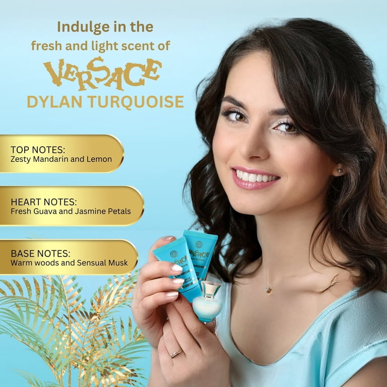 Versace Dylan Turquoise Perfume Mini Travel Size Ladies Gift Set