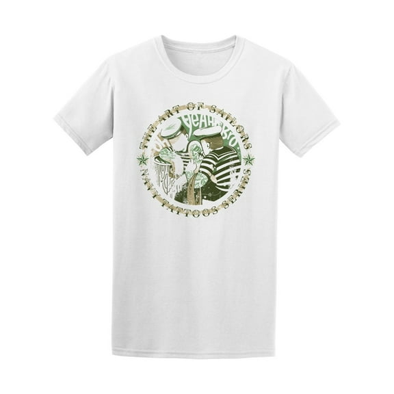 Tattooing Navy Sailors T-Shirt Men -Image by Shutterstock, Male Medium
