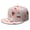 Men's & Wo, variant on Vintage Tropical Print Flat Visor Hat - Breathable Adjustable Snapback Cap with Full Front Panel Design