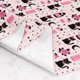 thumbnail image 3 of Erosebridal Pink Gothic Halloween Fabric by the Yard 2 Yards, Black Cat Ghost Rose Potion Pattern Sewing Fabric, 3 of 7