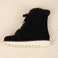 thumbnail image 5 of Tao Tao Warm and Stylish Women's Snow Boots with Plush Lining, Anti-Slip Sole, and Lace-Up Design for Outdoor Winter Activities Black 41, 5 of 5