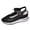 Black, variant on Wedge Platform Shoes for Women Closed Toe Casual with Adjustable Strap Mary Jane Sandals Comfortable Lightweight Outdoor Footwear Black Size 6.5
