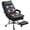 Black, variant on Vinsetto Microfibre Vibration Massage Office Chair, Cream White