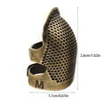 thumbnail image 2 of Injueey Anillos de tejer protección de dedos dedal lazo de costura especialmente diseñado accesorios de para el hogar herramientas de Type1 NO1, 2 of 6