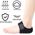 thumbnail image 5 of Heel Protectors Foot Pain Relief Gel Heel Spur Socks Breathable Plantar Fasciitis Heel Pads Heel Cushion For Adults Heel Protect, 5 of 8