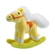 thumbnail image 5 of Caballo mecedor de peluche de 15 cm, juguete de peluche realista, adorable y adorable. amarillo, 5 of 9