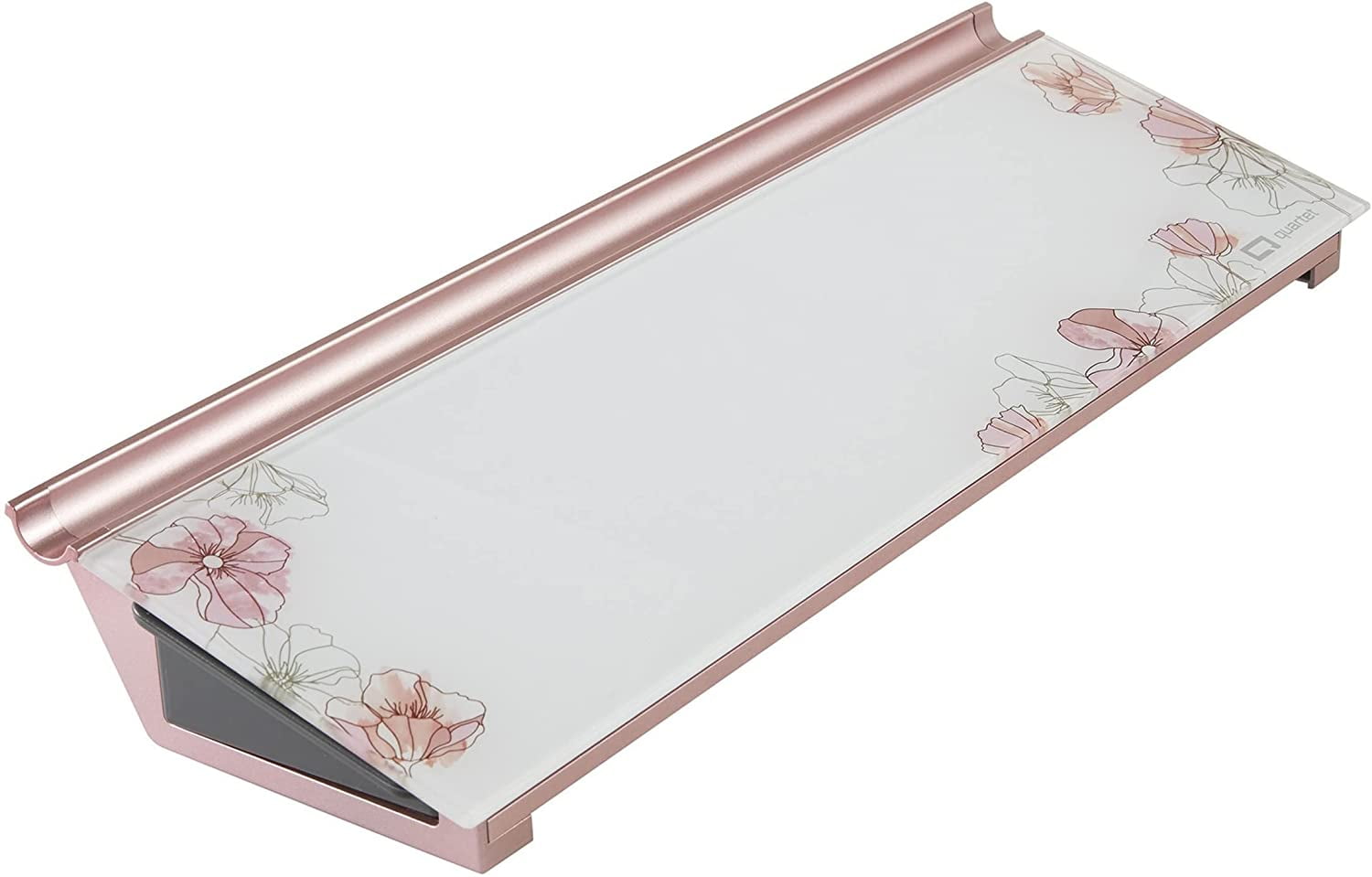 Quartet Glass Desktop Computer Pad, 18" x 6", Whiteboard, Dry Erase