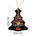thumbnail image 3 of Adorno de Navidad Árbol encantador Regalo Adorno Árbol de Navidad Decoración de fiesta colgante Wmkox8yii fhajkh5418, 3 of 3