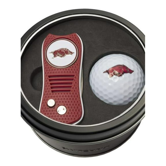 Team Golf NCAA Tin Gift Set with Switchfix Divot Tool and Golf Ball