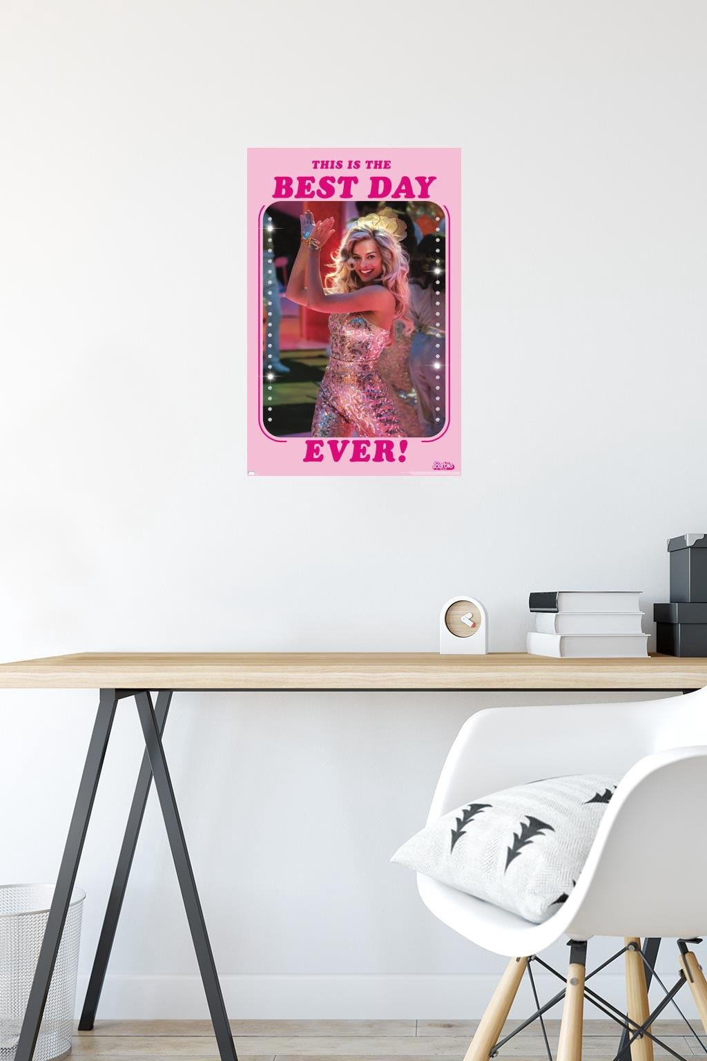 Mattel Barbie: The Movie - Best Day Ever Wall Poster, 14.725" x 22.375"