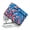 Blue Red Tie Dye, variant on SEANATIVE Sewing Machine Pattern Dust Cover for Sewing Machine Universal Sewing Machine Cover Protective Cover with Storage Pocket Sewing Machine Protection Decor