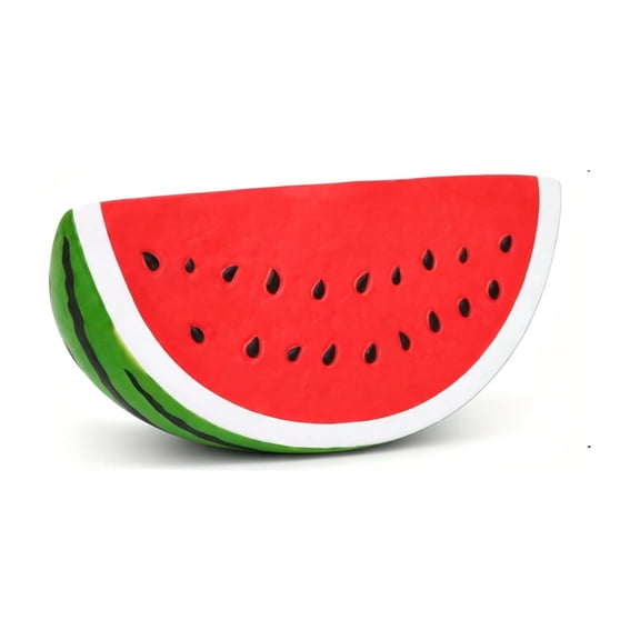 6.5in Watermelon Squishy Toys, Realistic Fruit Slow Rising Stress Relief Ball, Soft Hand Pinch Squeeze Fidget for Anxiety Relief Desk Home Decor