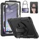 thumbnail image 1 of wonim11 HXCASEAC Case for Samsung Galaxy Tab A9+ Plus 11 Inch, Protective with Screen Protector/Hand Strap/Pen Holder, Sturdy Shockproof for Samsung A9 Plus Tablet Case SM-X210 SM-X216 SM-X218 - Black, 1 of 1