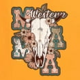 thumbnail image 6 of Wild Bobby Western Ma Steer Pink And Grey Distressed Pop Culture Women Graphic Tee, Gold, 3X-Large, 6 of 6